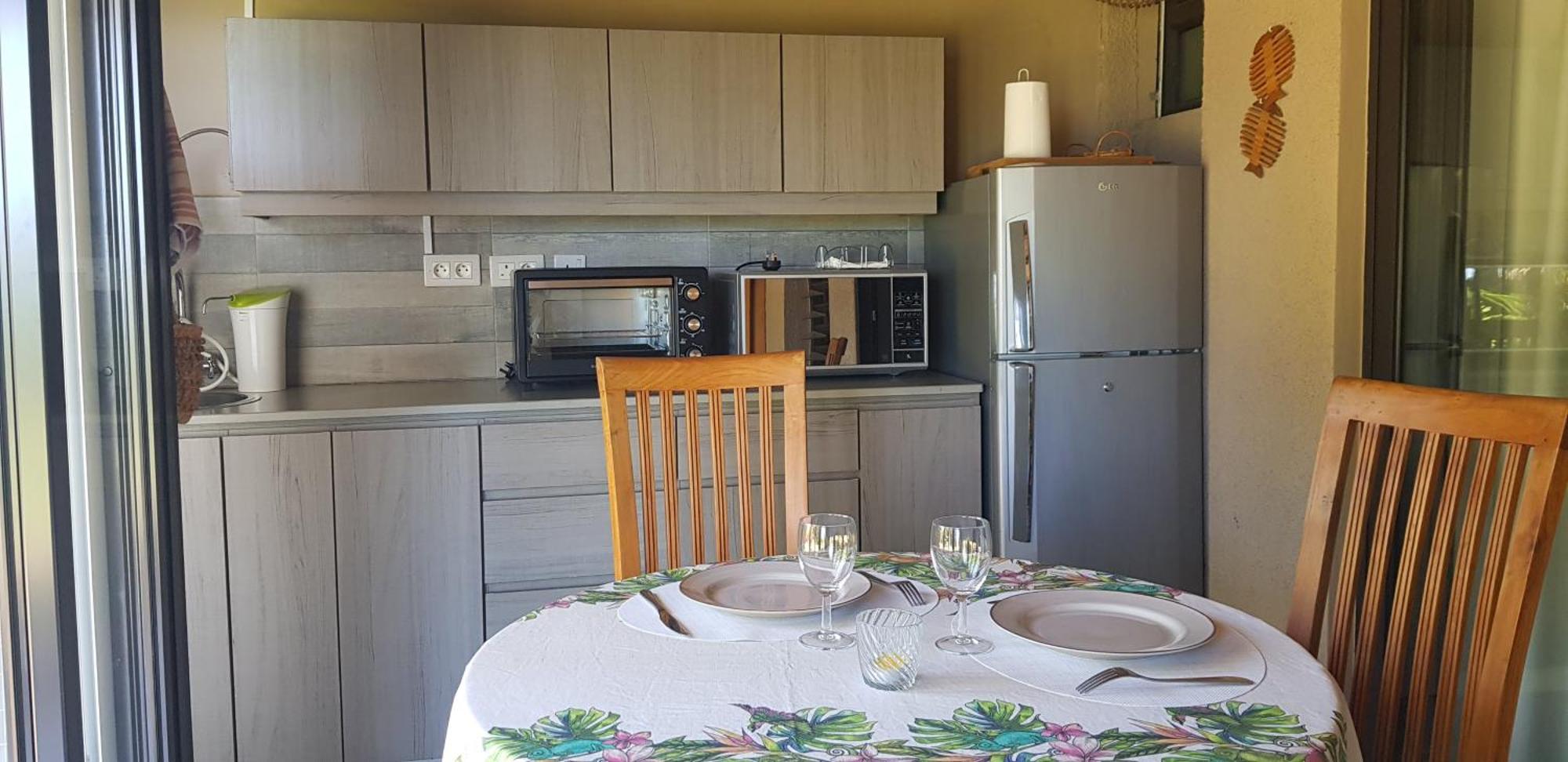 Flamboyant Ocean View - Ex Hillside Haven Apartment Tamarin Exterior foto